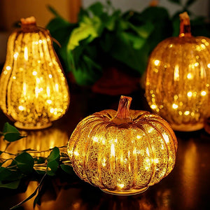 HarvestGlow™ Hand-Blown Glass Lamp