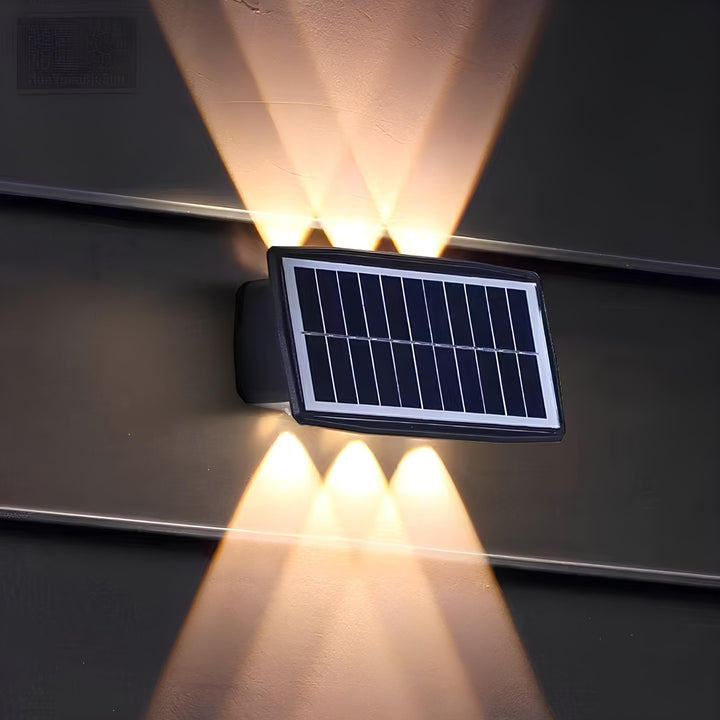 Solar Powered Wall Sconce